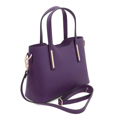 Olimpia - Leather tote - Small size